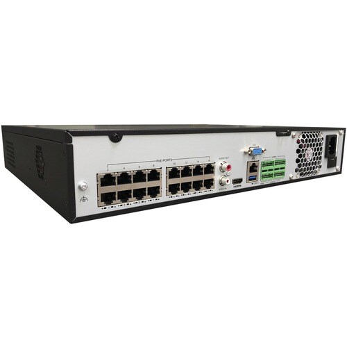 32 CHL POE+ NVR WITH 16/TB HDD 2 8TB HDD-TAA COMPLIANT