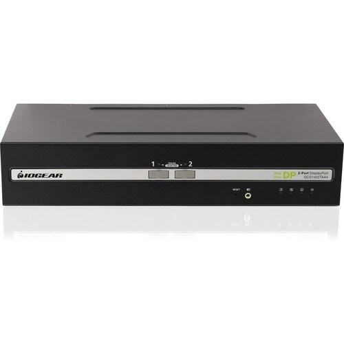 2-PORT DUAL VIEW DISPLAYPORT SECURE KVM SWITCH W AUDIO