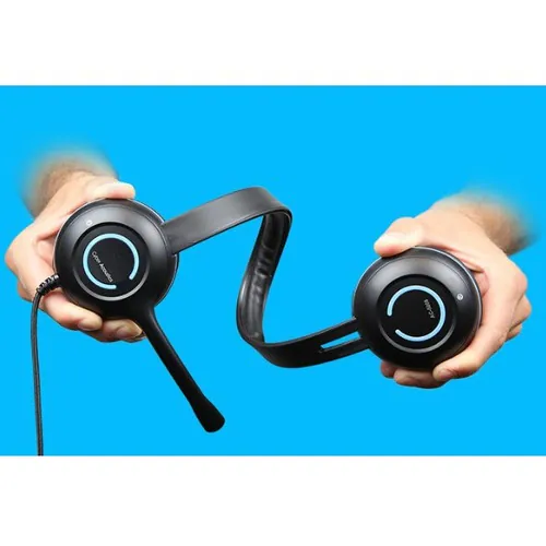 HS STEREO USB-C EDU ROTATE MIC BRAIDED CORD NOISE CANCEL MIC ADJ