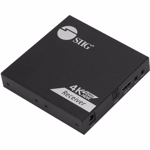 1X8 4K 60HZHDMIEXTENDERSPLITTER OVER CAT6 LOOPOUT IR ARC  RS-232