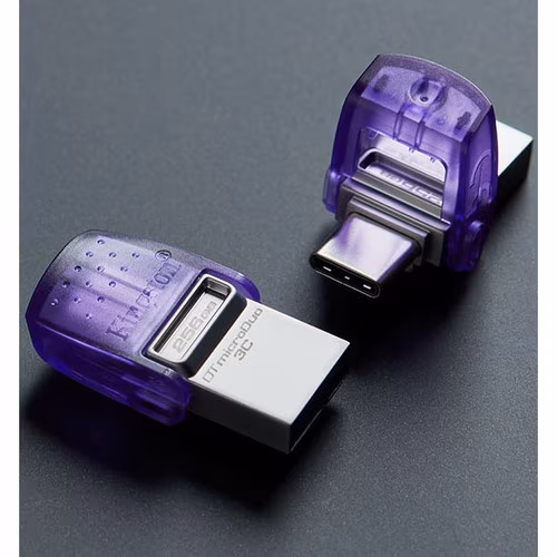 256GB DATATRAVELER MICRODUO 3C 200MB/S DUAL USB-A + USB-C