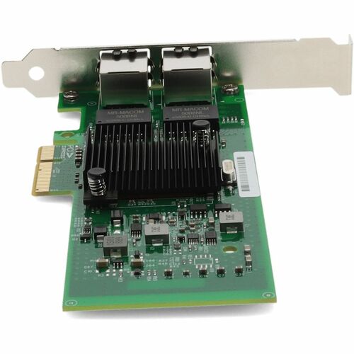 10/100/1000MBS DUAL RJ-45 PORT 100M PCIE 2.0 X4 NIC