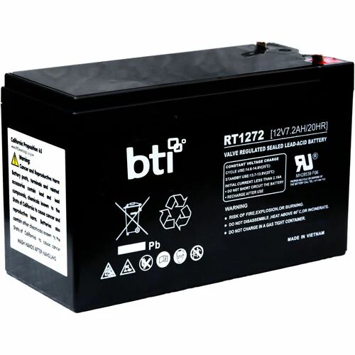 APC UPS BATTERY 12V 7A BTI REPL UPS BATT 12V7.2AH-T2