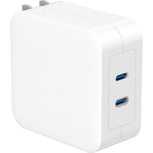 100W GAN PD CHARGER 2 X USB-C WHITE