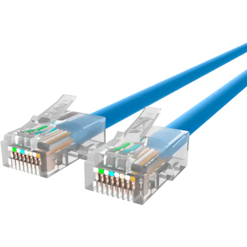100FT CAT5E BLUE PATCH CORD ROHS