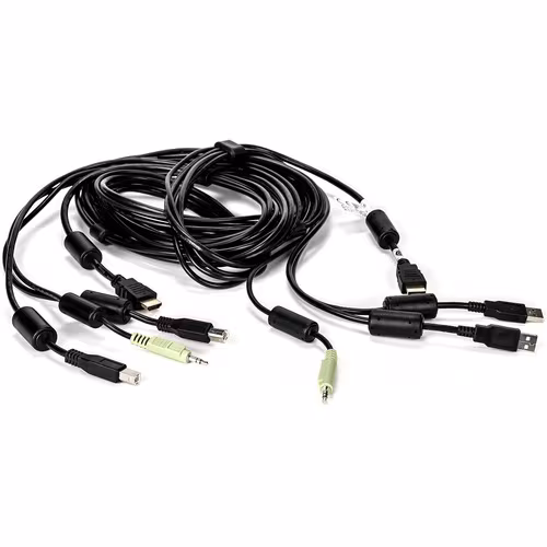 10FT CABLE ASSY 1-HDMI/2-USB/1-AUDIO