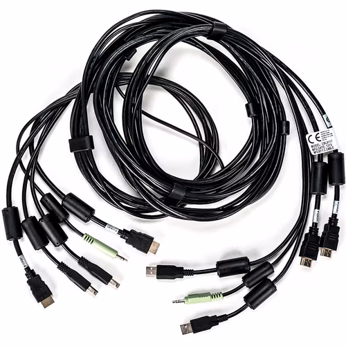 10FT CABLE ASSY 2-HDMI/2-USB/1-AUDIO