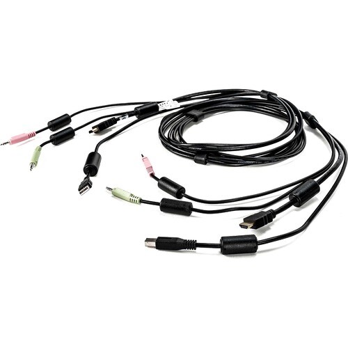6FT CABLE ASSY 1-HDMI/1-USB/2-AUDIO