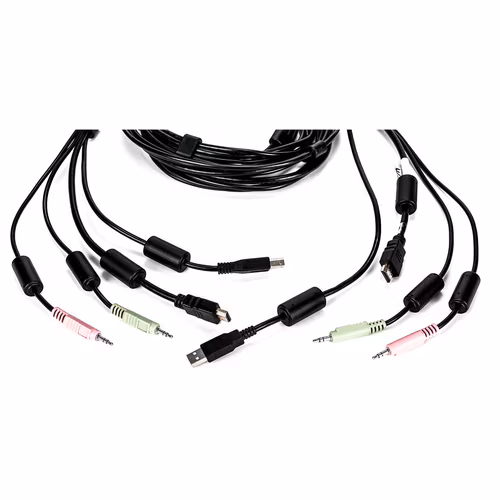 10FT CABLE ASSY 1-HDMI/1-USB/2-AUDIO