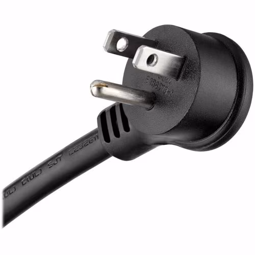 12 OUTLET POWER STRIP VERTICAL RIGHT ANGLE 15 FT CORD METAL 120V