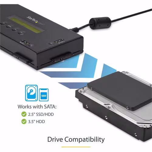 HARD DRIVE ERASER SECURE ERASE HDD SSD WIPER STANDALONE DOCK