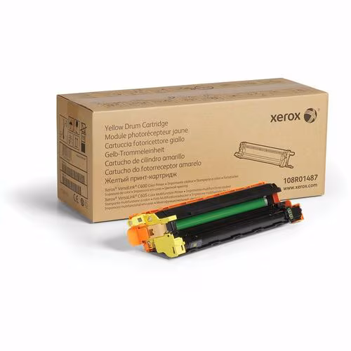 GENUINE YELLOW DRUM CART FOR VERSALINK C600 C605