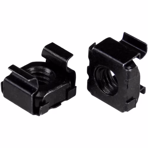 M5 CAGE NUTS BLACK MOUNTING 50 PACK SERVER RACK CABINET NUTS