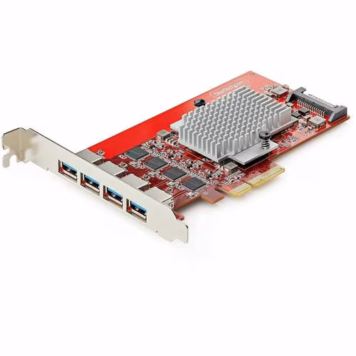 4-PORT USB-A PCIE EXPANSION - USB 3.2 10GBPS PCI EXPRESS TAA