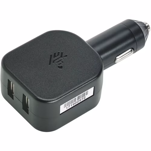 CIGARETTE LIGHTER ADAPTER 5V 2.5A TWO TYPE A USB PORTS