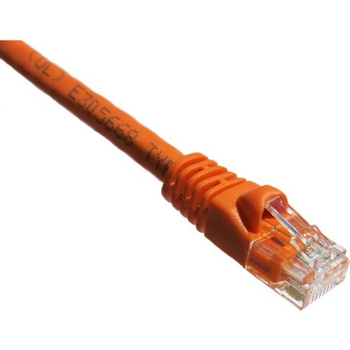 5FT CAT5E ORANGE MOLDED BOOT PATCH CABLE 350MHZ