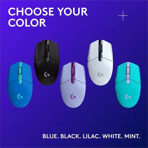 G305 WRLS GAMING MOUSE BLACK NEW LIGHTSPEED PERFORMACE WRLS