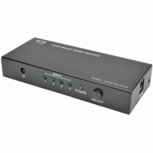 4PORT HDMI VIDEO/AUDIO SWITCH 4K X 2K UHD 60 HZ W/ REMOTE