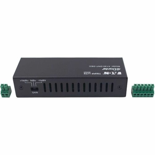 2-CHANNEL ANALOG AUDIO DECODER POE 100M PCM 2.0 44.KHZ/48KHZ/96KHZ