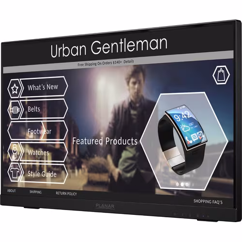 22IN PCT2235 MULTITOUCH LEDLCD USB VGA HDMI DP SPEAKERS STAND