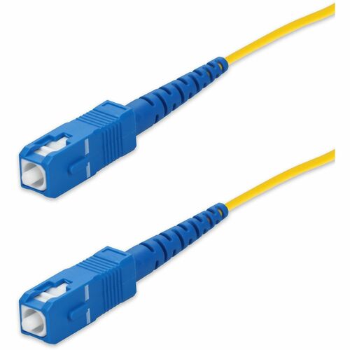 1M SC M/M OS1 YELLOW SIMPLEX 1STRAND LSZH SMF PATCH CABLE