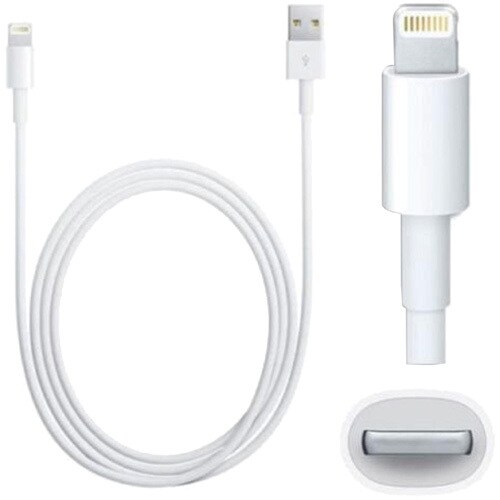 10PK 1M 3FT WHITE LIGHTNING CABLE IPAD IPHONE 7 8 XR XS 11 12
