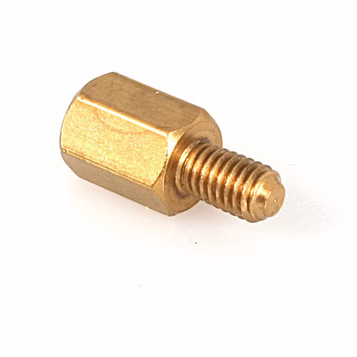 15 PACK 6-32 BRASS MOTHERBOARD STANDOFFS FOR ATX COMPUTER CASE