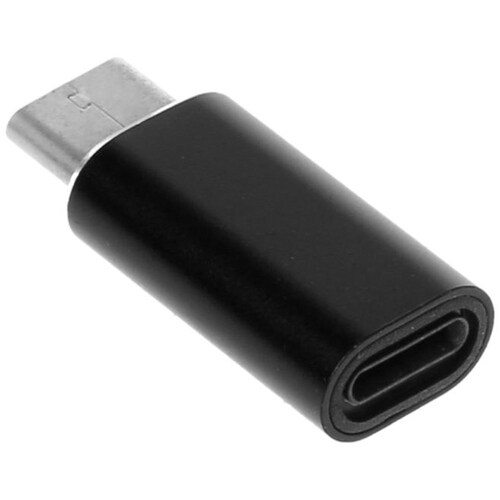 USBC MALE TO 8PIN FEMALE ADAPT BLACK