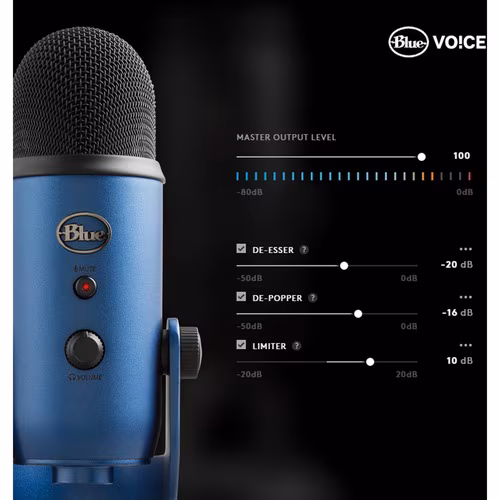 BLUE YETI USB MIC-MIDNIGHT BLUE ..