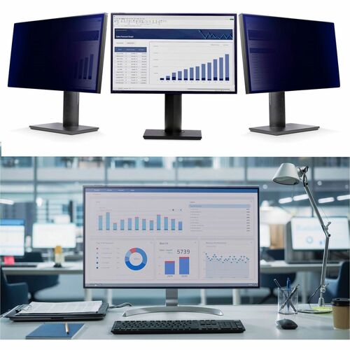 21.5 MONITOR PRIVACY SCREEN - HANGING ACRYLIC FILTER/SHIELD