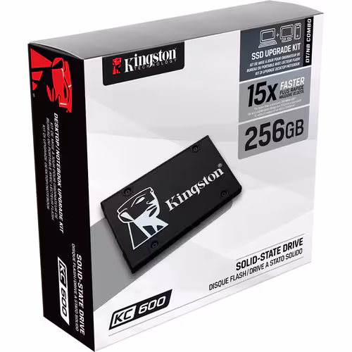 256GB KC600 SSD SATA3 2.5