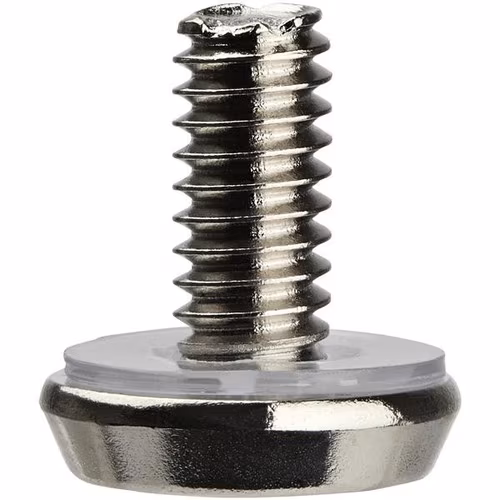 12-24 SERVER RACK SCREWS NICKEL 50 PACK SERVER RACK MOUNTING SCREWS
