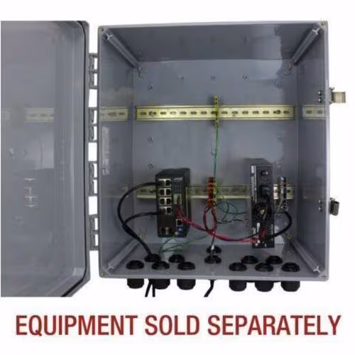 CABINET OUTDOORSWITCH ENCLOSURE ASSEMBLY POLY-CARBONATE 18X16X10