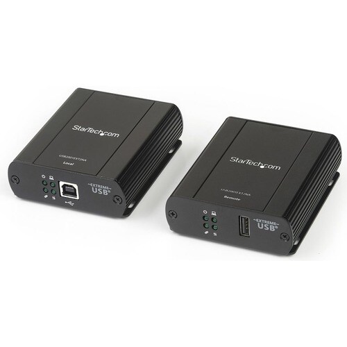 1 PORT USB 2.0 EXTENDER HUB USB-A OVER CAT5/6 ETHERNET RJ45