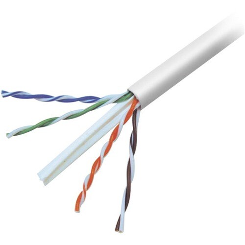 1000FT BULK CAT6 PNK GIGABIT PVC SOLID 23AWG PLENUM CABLE 4PR