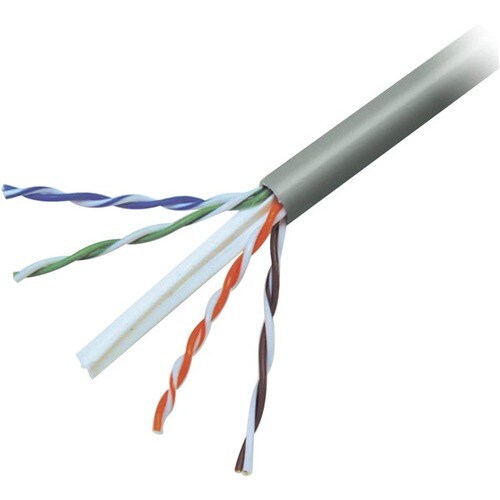 1000FT BULK CAT6 PNK GIGABIT SOLID 24AWG PLENUM CABLE 4PR