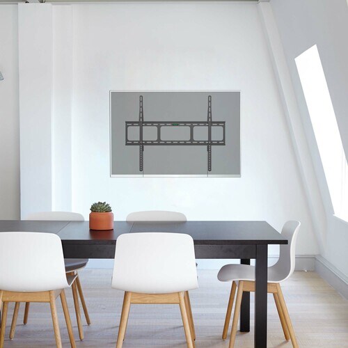 PANEL WALL MOUNT FIXED 60KG 40 TO 100 VESA UP TO 800X600