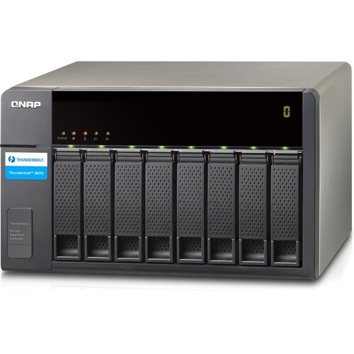 8BAY 2PT THUNDERBOLT2 STOR EXP ENCL FOR TVS-871T SERIESSUP DC 6UN