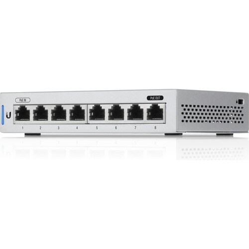 5PK UNIFI SWITCH 8PORT PWR CORD/ADAPTER NOT INCLUDED