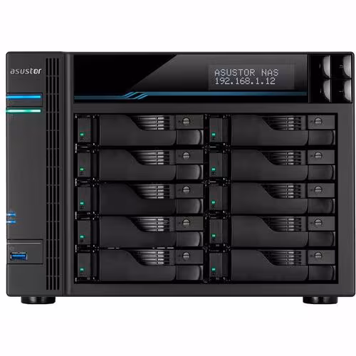 LOCKERSTOR PRO 10BAY NAS INTEL XEON 4C CPU 8GB DDR4 2 M.2 SLOTS