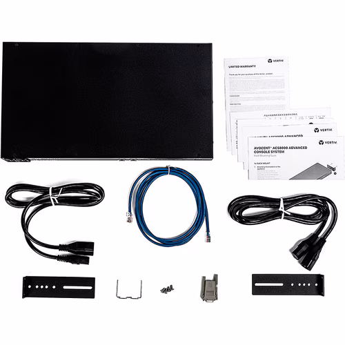 16PORT ACS 8000 CONSOLE SVR W/ DUAL AC PWR SUP BUILTIN MODEM TAA