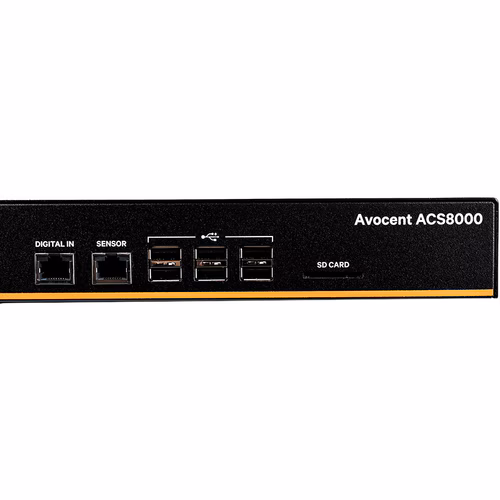 32PORT ACS 8000 CONSOLE SVR W/ SINGLE AC PWR SUPPLY TAA COMPLIANT