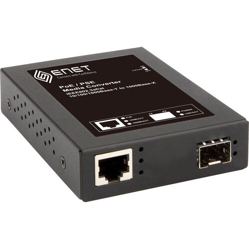 1PORT 10/100/1000 POE 1X SFP MEDIA CONVERTER
