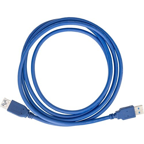 6FT USB 3.0 - EXTENSION CABLE 6FT 1.83M F/M -TYPE A F/M - BLUE