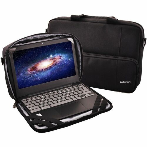 ALWAYS-ON 11.6IN CHROMEBOOKCASE BLACK POCKET POUCH PROTECTIVE
