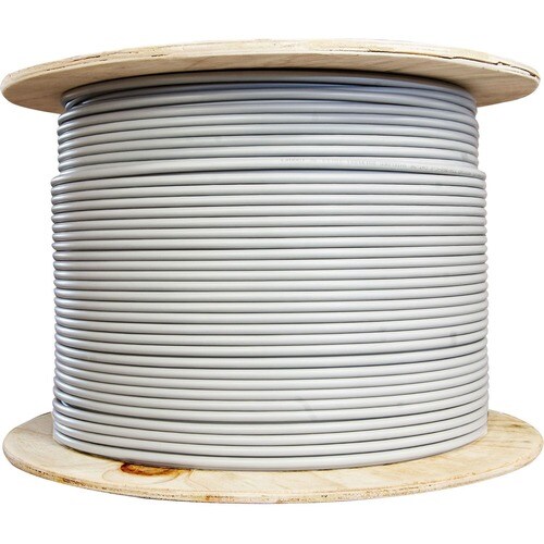 1000FT CAT7 S/FTP RISER CABLE 1000MHZ 23AWG 0.56MM 4PR WHITE CMR