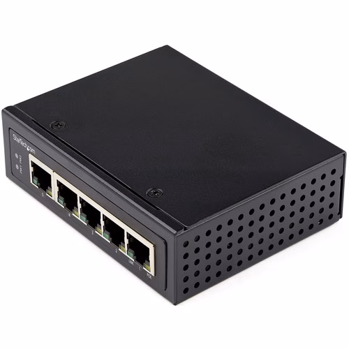 5 PORT GIGABIT ETHERNET SWITCH POE UNMANAGED INDUSTRIAL RUGGED