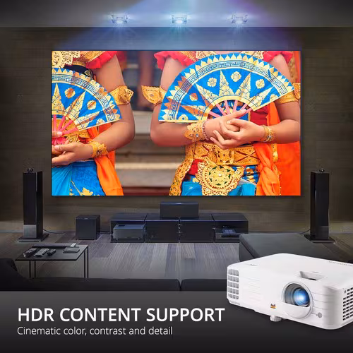 3200ANSI LUMENS 4K HOME PROJECTOR WORLD S LOWEST 5MS INPUT