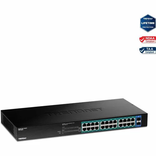24 X GIGABIT POE+ PORTS UNMANAGED GIGABIT POE+ SWITCH