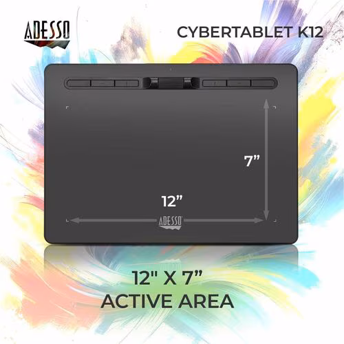 12X7WIDE SCREEN GRAPHIC TABLET USC-C